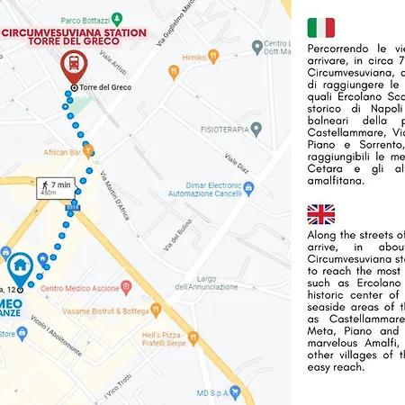 アパート Il Cammeo 2 Guest House, Near Pompeii And Vesuvius トッレ・デル・グレコ